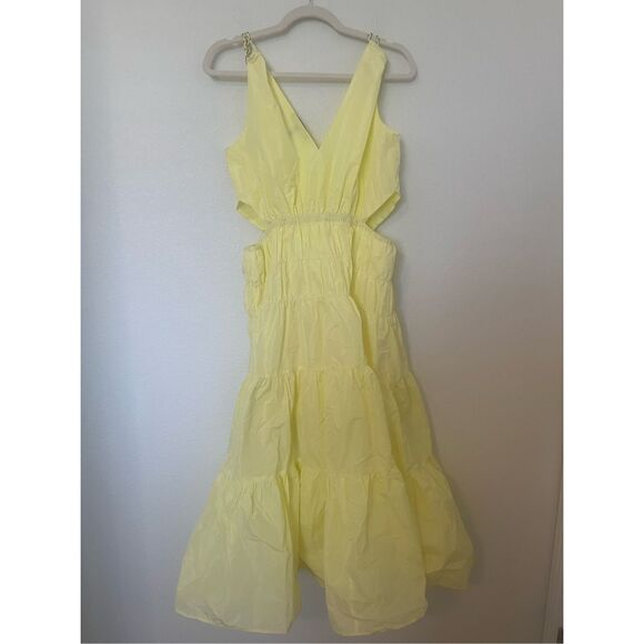 Maje Side Cut Out Maxi Dress NEW - Picture 11 of 13